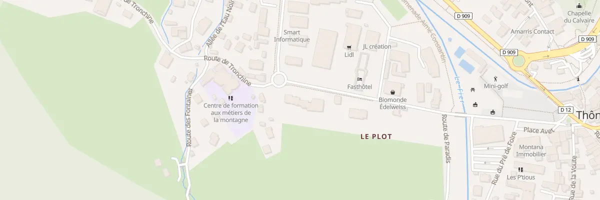 Plan du 13 Rue Louis Haase à Thônes