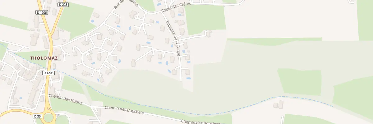 Plan du 135 Imp de la Canne à Loisin