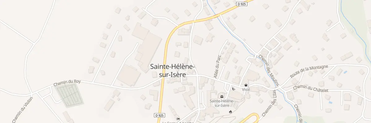 Plan du 105 All du Parc à Sainte-Hélène-sur-Isère