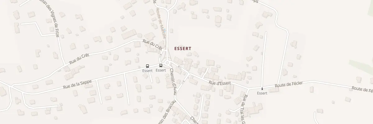 Plan du 5A Rue d’essert à Messery