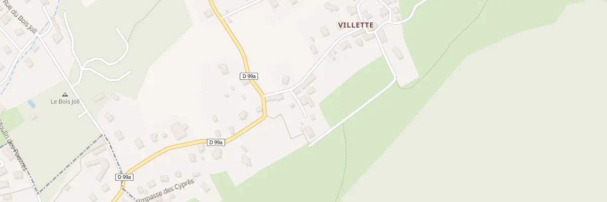 Plan du 5191 Villette à Saint-Martin-sur-la-Chambre
