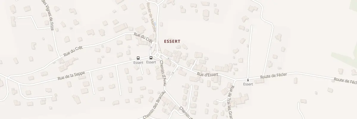 Plan du 9A Rue d’essert à Messery