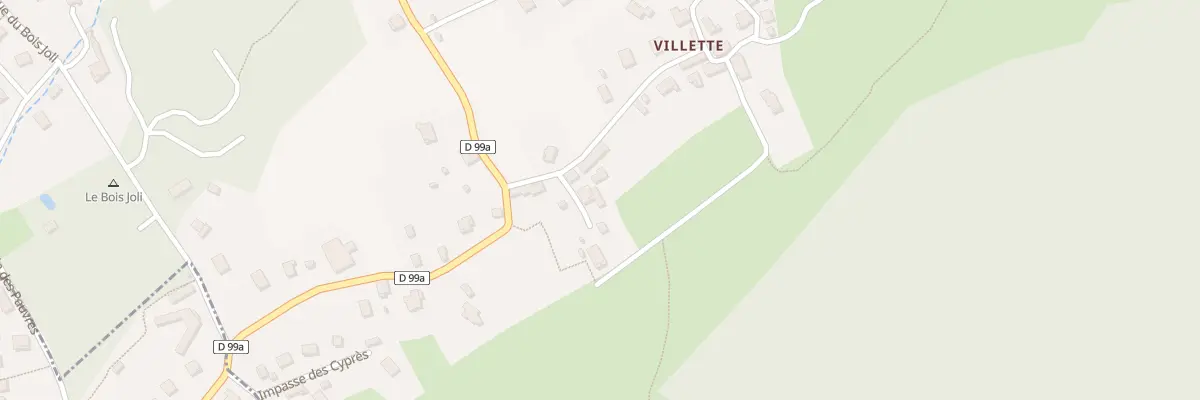 Plan du 5240 Villette à Saint-Martin-sur-la-Chambre