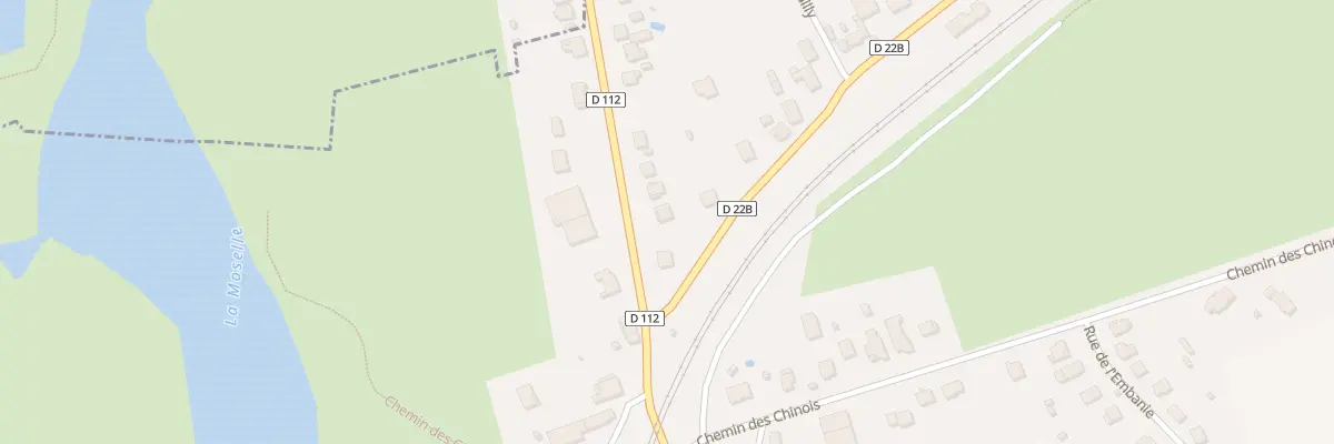Plan du 3 Av de Bayon à Virecourt