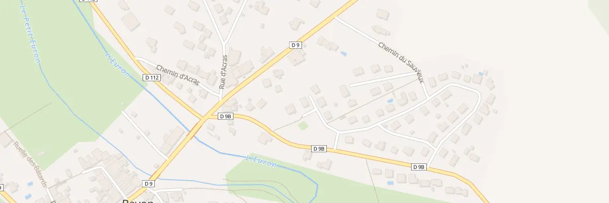 Plan du 44 Rue des Evelottes à Bayon