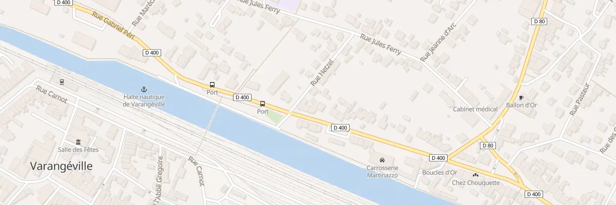 Plan du 59 Rue Gabriel Péri à Varangéville