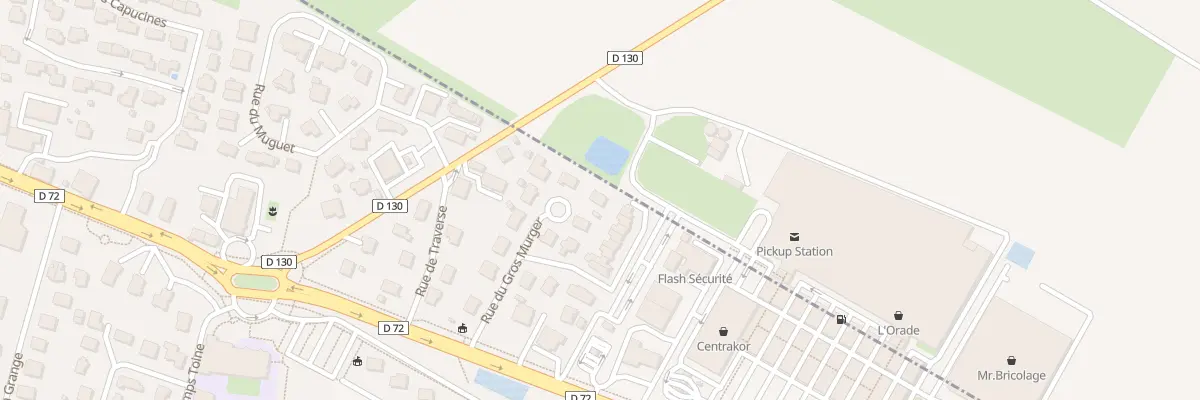 Plan du 8 Rue du Gros Murger à Houtaud