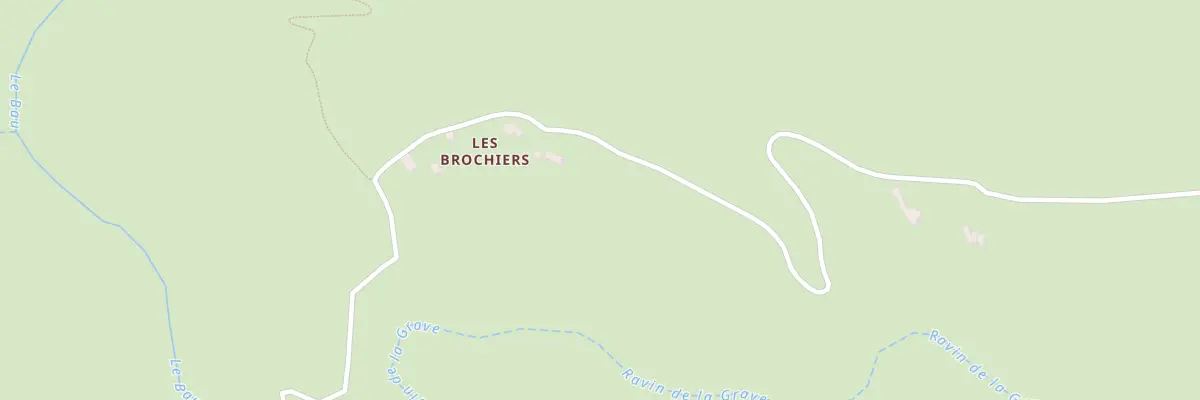 Plan du 7154 Les Brochiers à La Palud-sur-Verdon