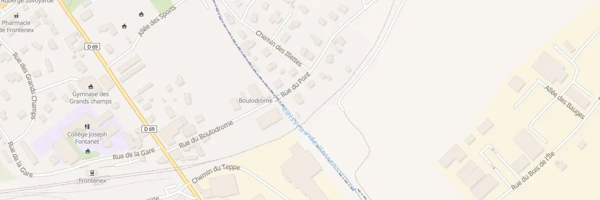Plan du 51 Rue du Pont à Tournon