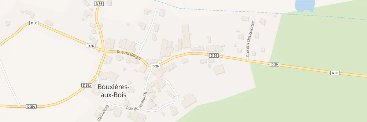 Plan du 86 Rue Abbe Michel à Bouxières-aux-Bois