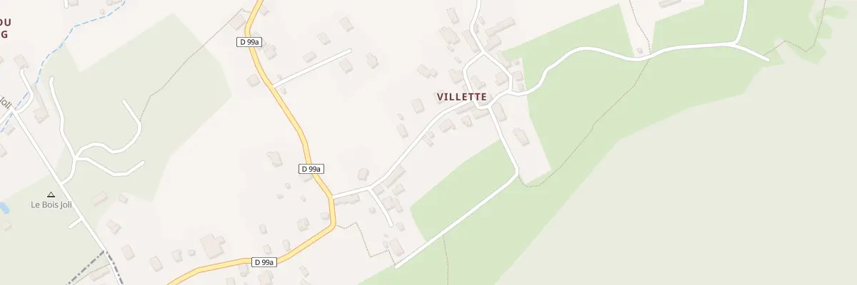 Plan du 5192 Villette à Saint-Martin-sur-la-Chambre