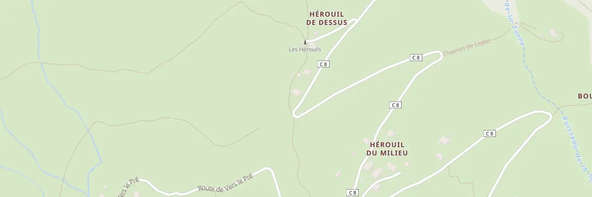 Plan du 5138 Herouil de Dessus à Jarrier