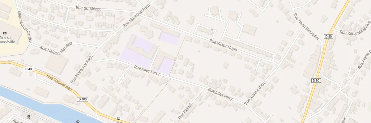 Plan du 17B Rue Jules Ferry à Varangéville
