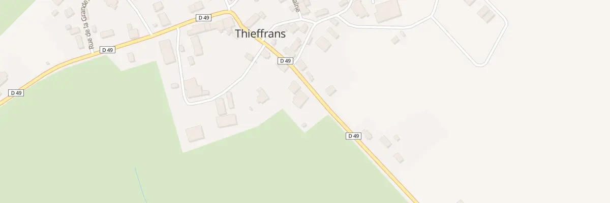 Plan du 10 Rte d’Esprels à Thieffrans