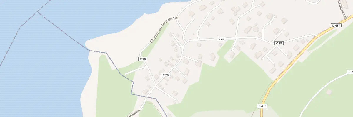 Plan du 22 Rue de la Corne à Montperreux