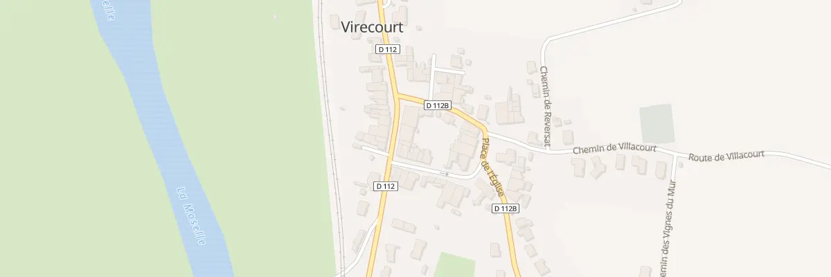 Plan du 18 Rue de la République à Virecourt