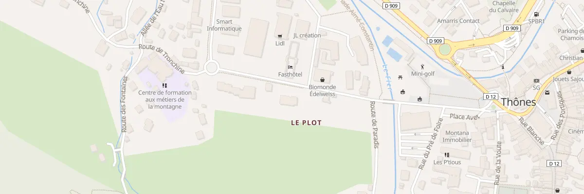 Plan du 7 Rue Louis Haase à Thônes