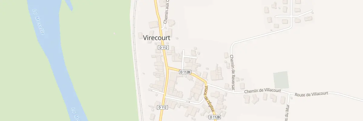 Plan du 2 Rle des Chevaliers de Malte à Virecourt
