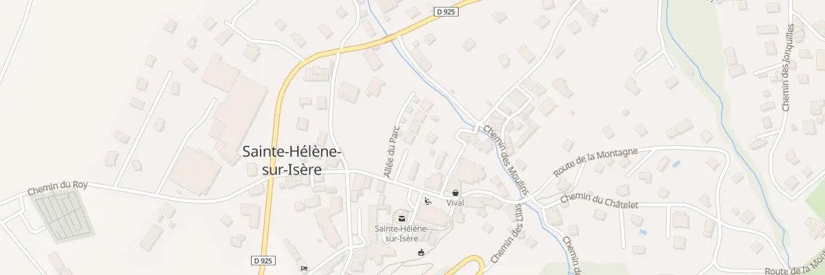 Plan du 5372 All du Parc à Sainte-Hélène-sur-Isère