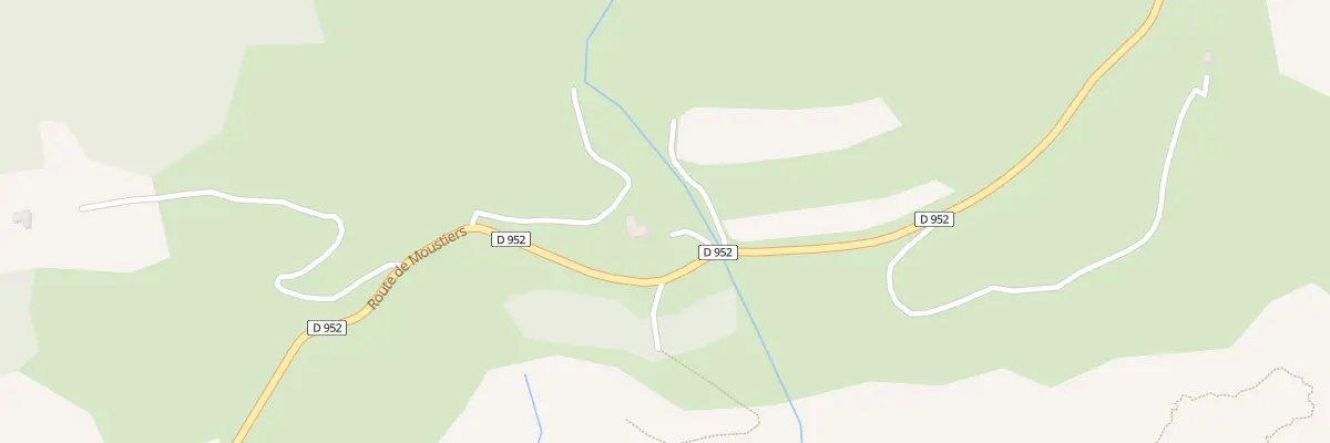 Plan du 7043 Nayen à La Palud-sur-Verdon