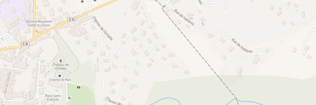 Plan du 265 Rue des res de vallières à La Roche-sur-Foron