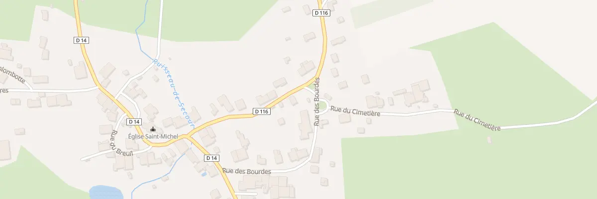 Plan du 17 Rue des Bourdes à Velleminfroy