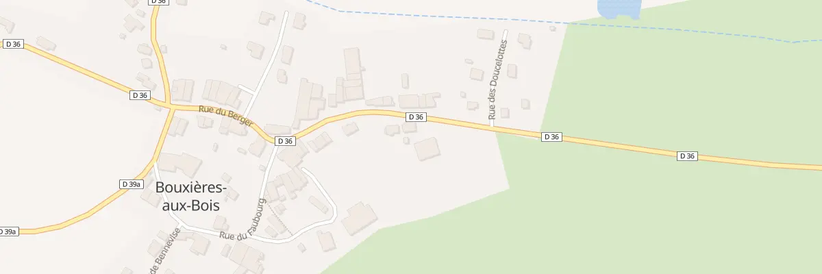 Plan du 164 Rue Abbe Michel à Bouxières-aux-Bois