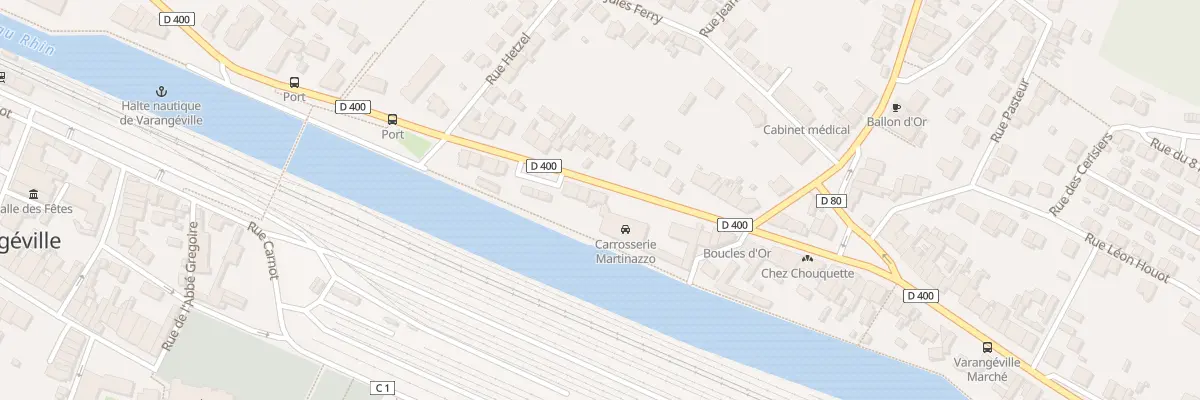 Plan du 40 Rue Gabriel Péri à Varangéville
