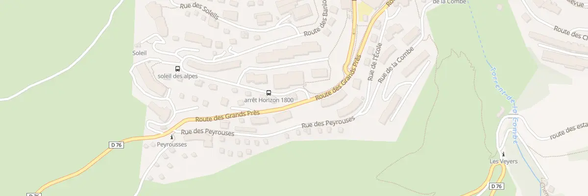 Plan du 35 Rue des Soleils à Orcières