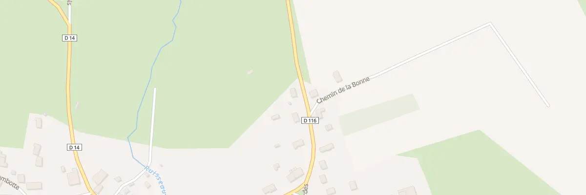 Plan du 9 Rte de la Source à Velleminfroy