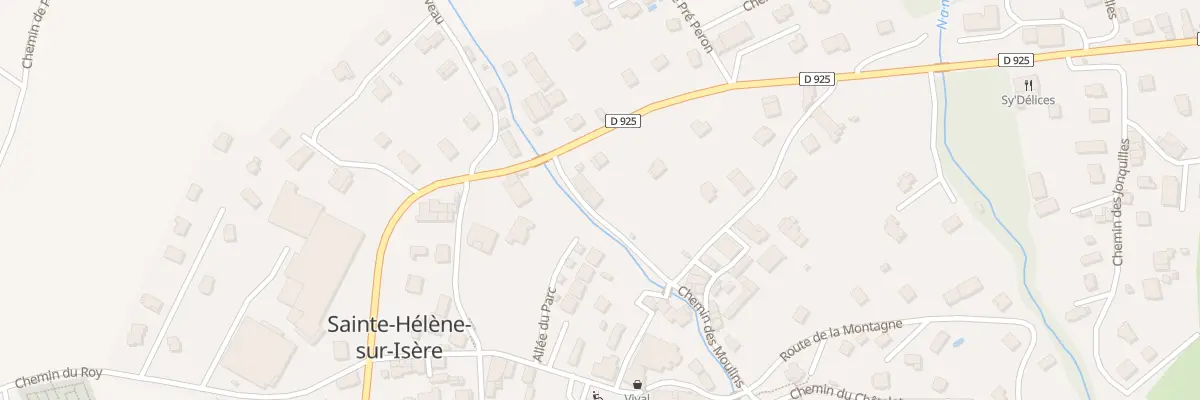 Plan du 5132 Sainte Helene à Sainte-Hélène-sur-Isère