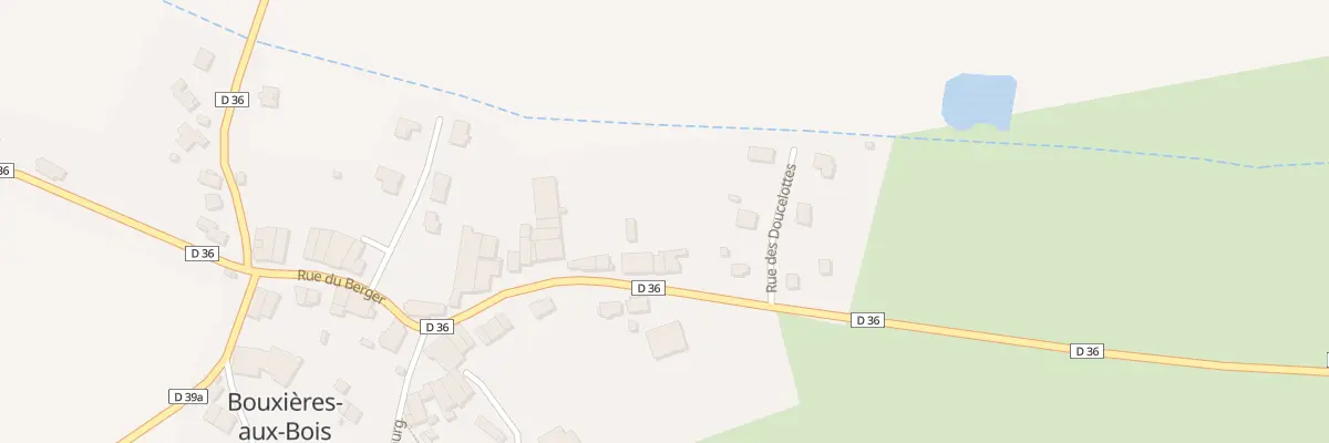 Plan du 181 Rue Abbe Michel à Bouxières-aux-Bois
