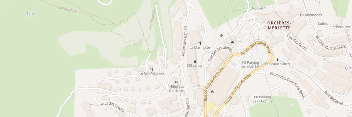 Plan du 195 Rte des Baniols à Orcières