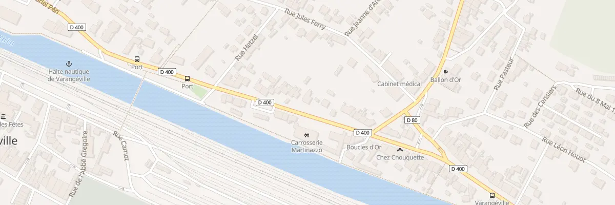 Plan du 81 Rue Gabriel Péri à Varangéville
