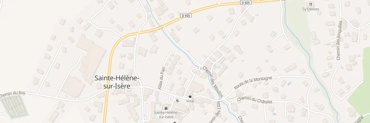 Plan du 17 All des Jardins à Sainte-Hélène-sur-Isère