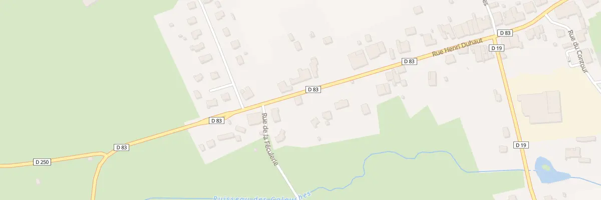 Plan du 3 Rue Henri Duhaut à Corbenay