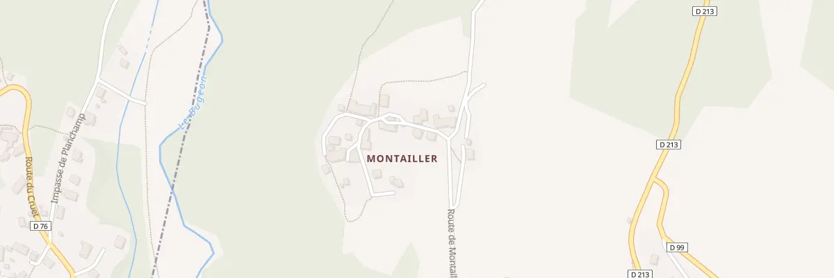 Plan du 5040 Montailler à Saint-Martin-sur-la-Chambre