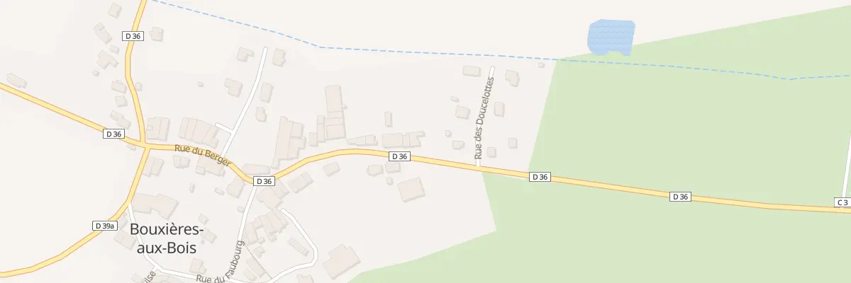 Plan du 185 Rue Abbe Michel à Bouxières-aux-Bois