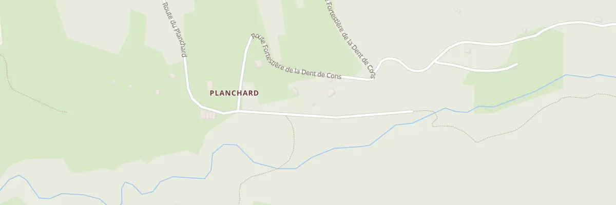 Plan du 1748 Rte du Planchard à Faverges-Seythenex