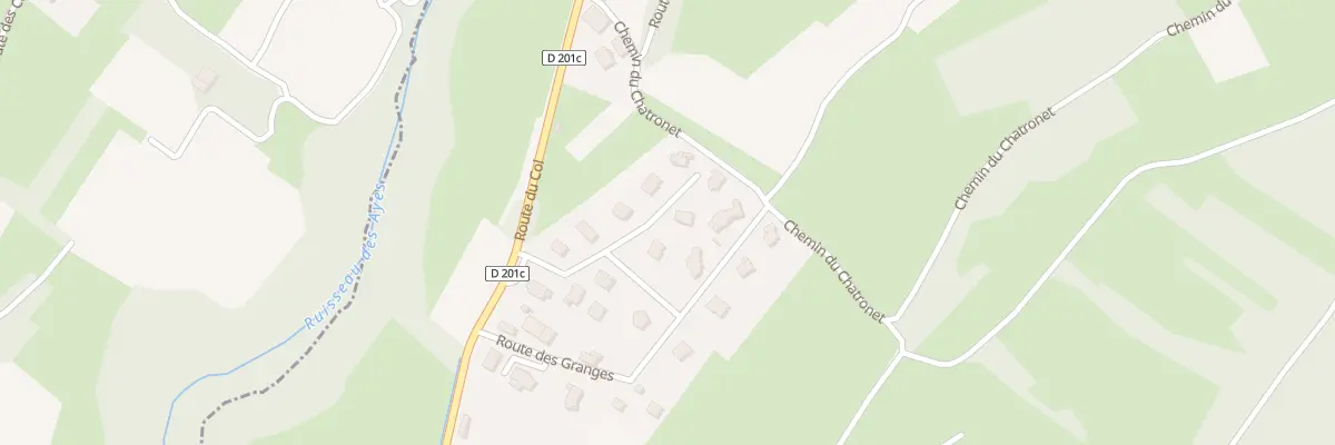 Plan du 81 Che des Demoiselles à Tournon