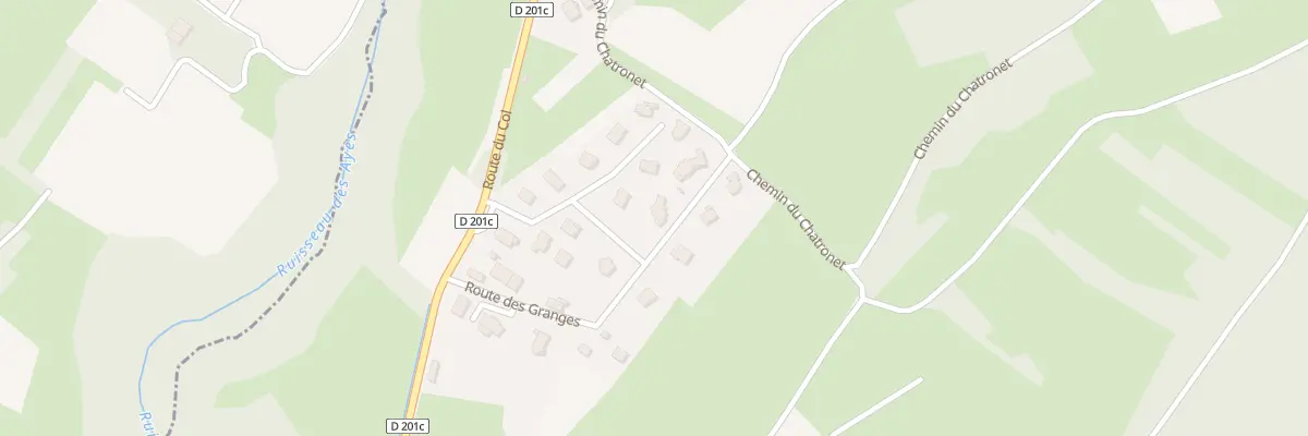 Plan du 227 Rte des Granges à Tournon