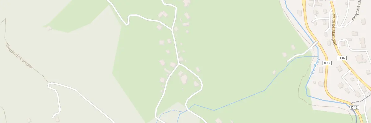 Plan du 1 Rte de Jouintoin à Thônes