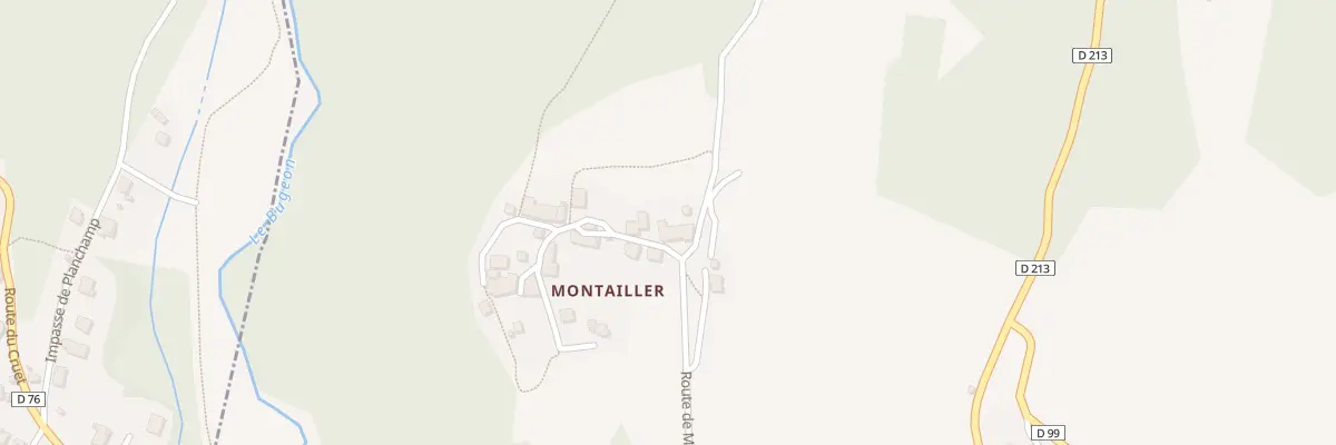 Plan du 5022 Montailler à Saint-Martin-sur-la-Chambre