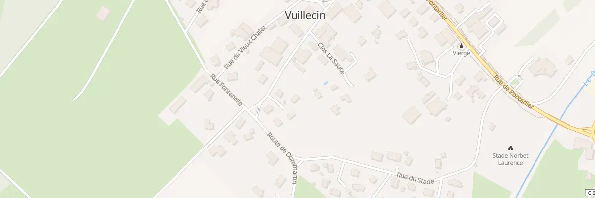 Plan du 5 Rue du Puits à Vuillecin
