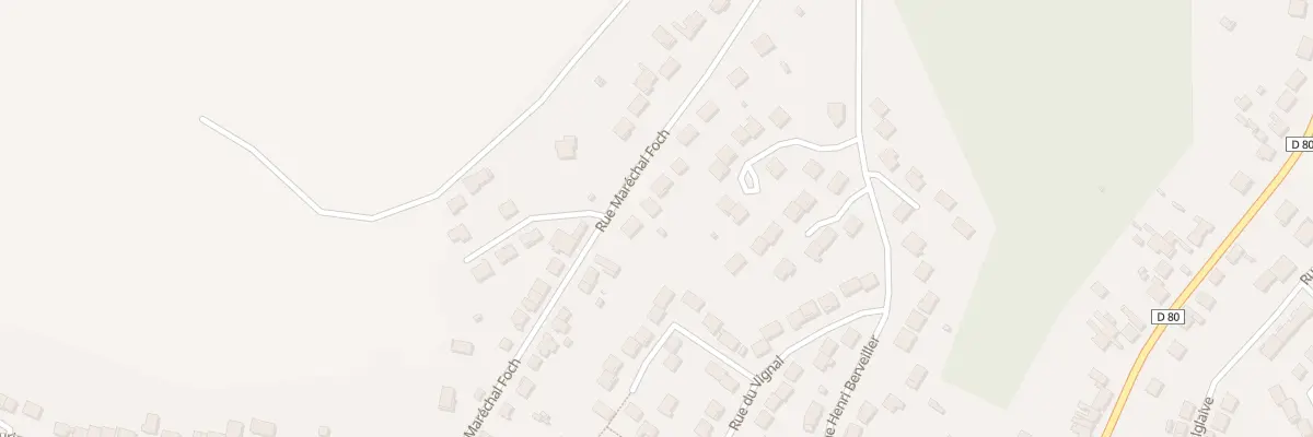 Plan du 76 Rue Marechal Foch à Varangéville