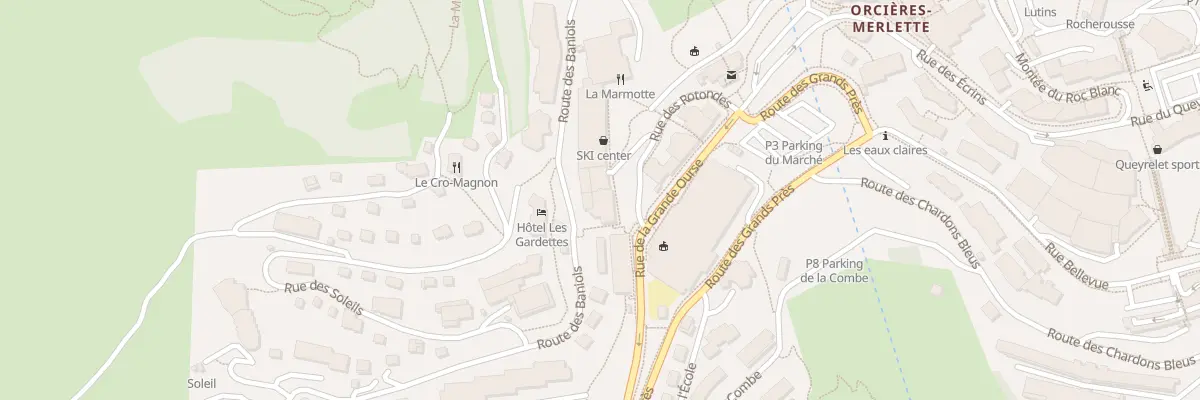 Plan du 138 Rue des Rotondes à Orcières