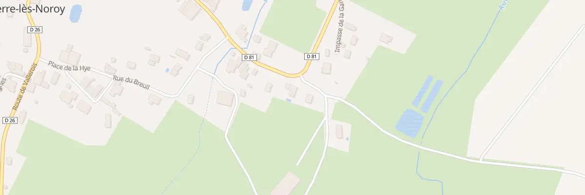 Plan du 11B Rte d’Autrey à Cerre-lès-Noroy