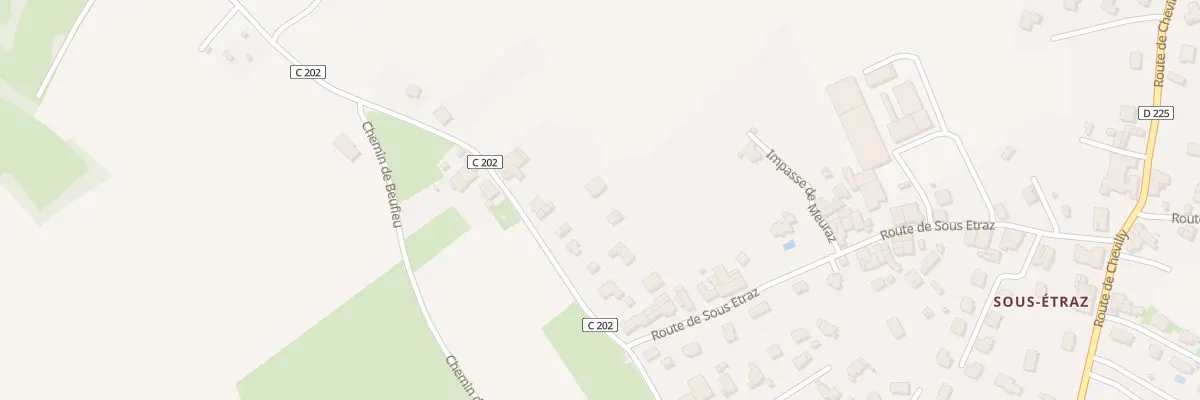 Plan du 44 Rte de Conches à Massongy