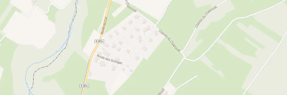 Plan du 178 Rte des Granges à Tournon
