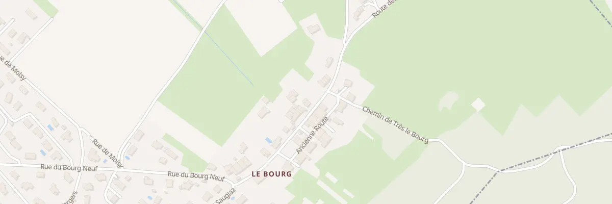 Plan du 35 Rue du Lavoir à Douvaine